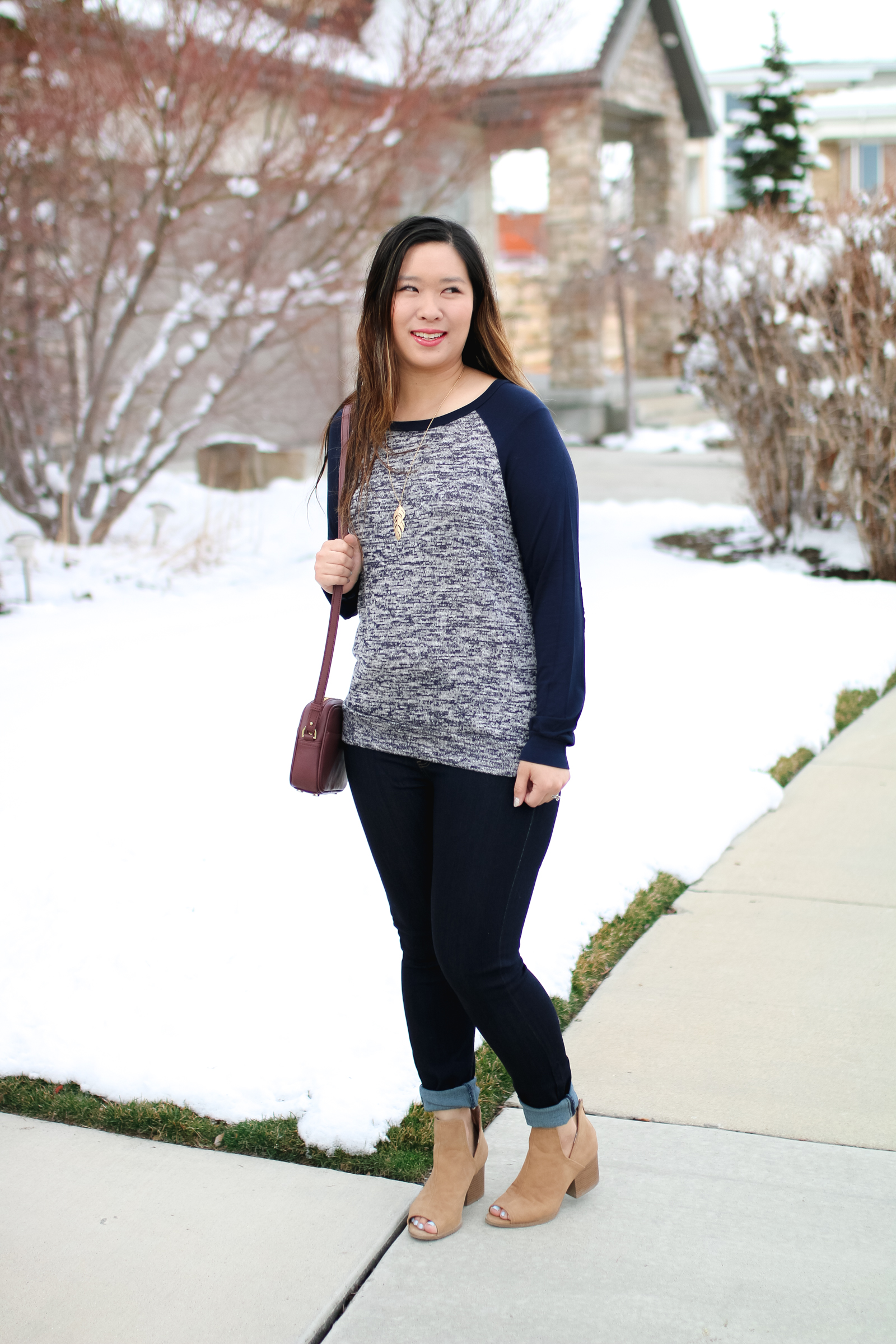 Stitch Fix Review March 2017 - Winter to Spring Transitional Pieces by fashion blogger Sandy A La Mode