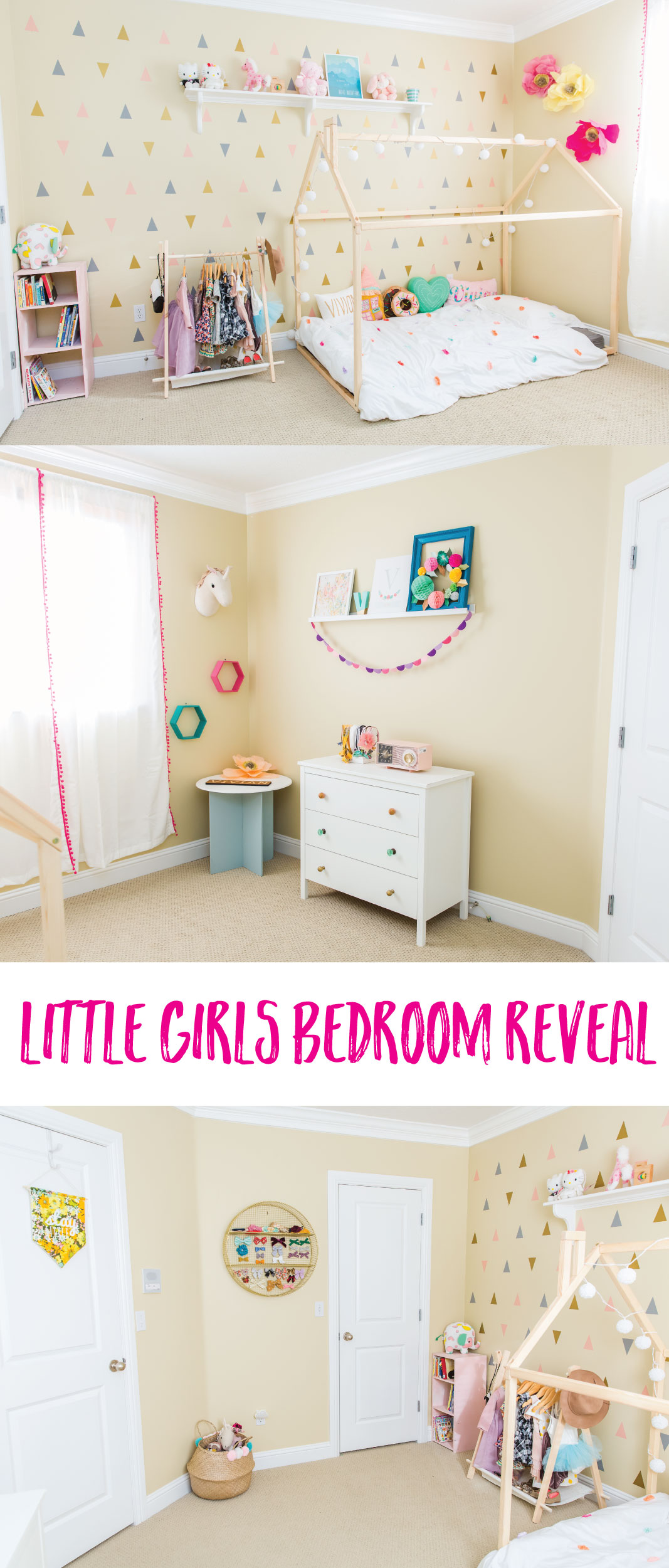 Vivian's Bedroom Reveal: Little Girls Bedroom Ideas You'll Want to Steal