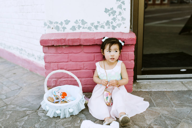 9 Cute Items To Fill Your Toddler Girls Easter Basket by lifestyle blogger Sandy A La Mode