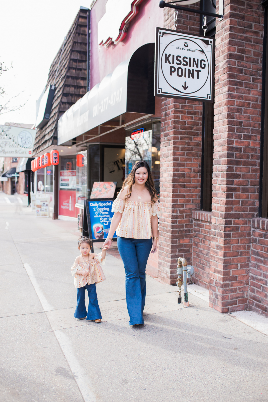 Mommy and Me Outfits: Boho Chic Clothing by fashion blogger Sandy A La Mode