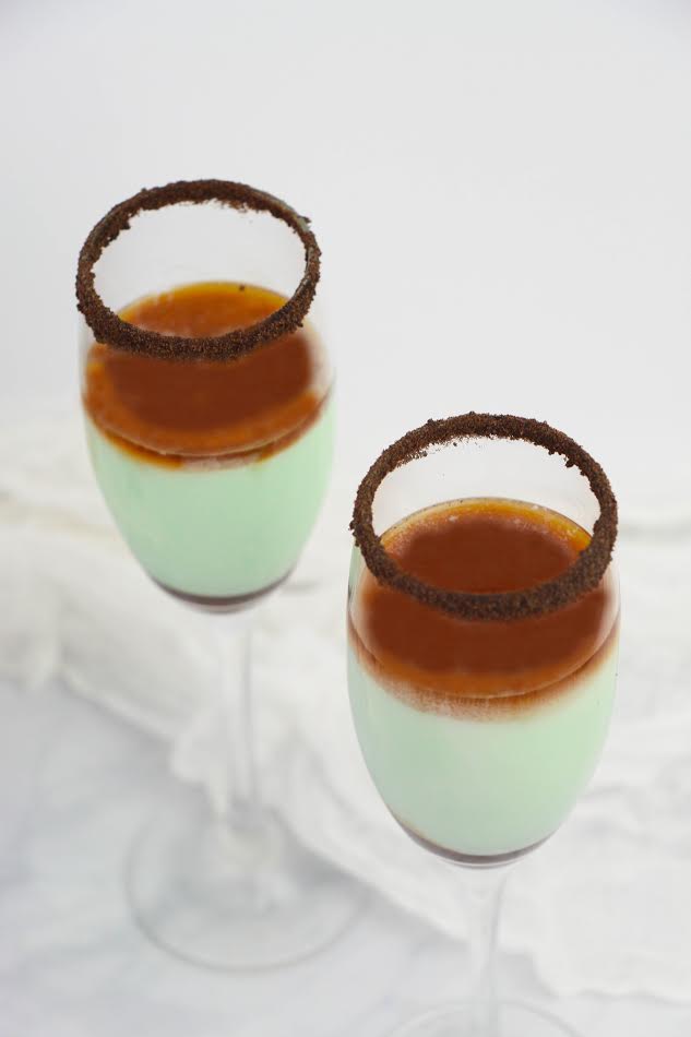 Girl Scout Cookies Cravings : Delicious Thin Mint Cocktail recipe by Sandy A La Mode