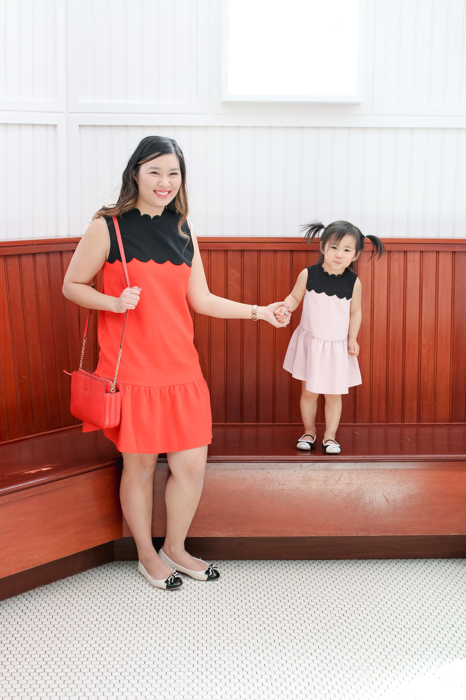 Mommy and Me Outfits from Victoria Beckham Collection for Target by fashion blogger Sandy A La Mode