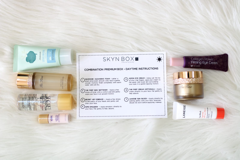 My Korean Skincare Routine with SKYN BOX by Utah fashion blogger Sandy A La Mode