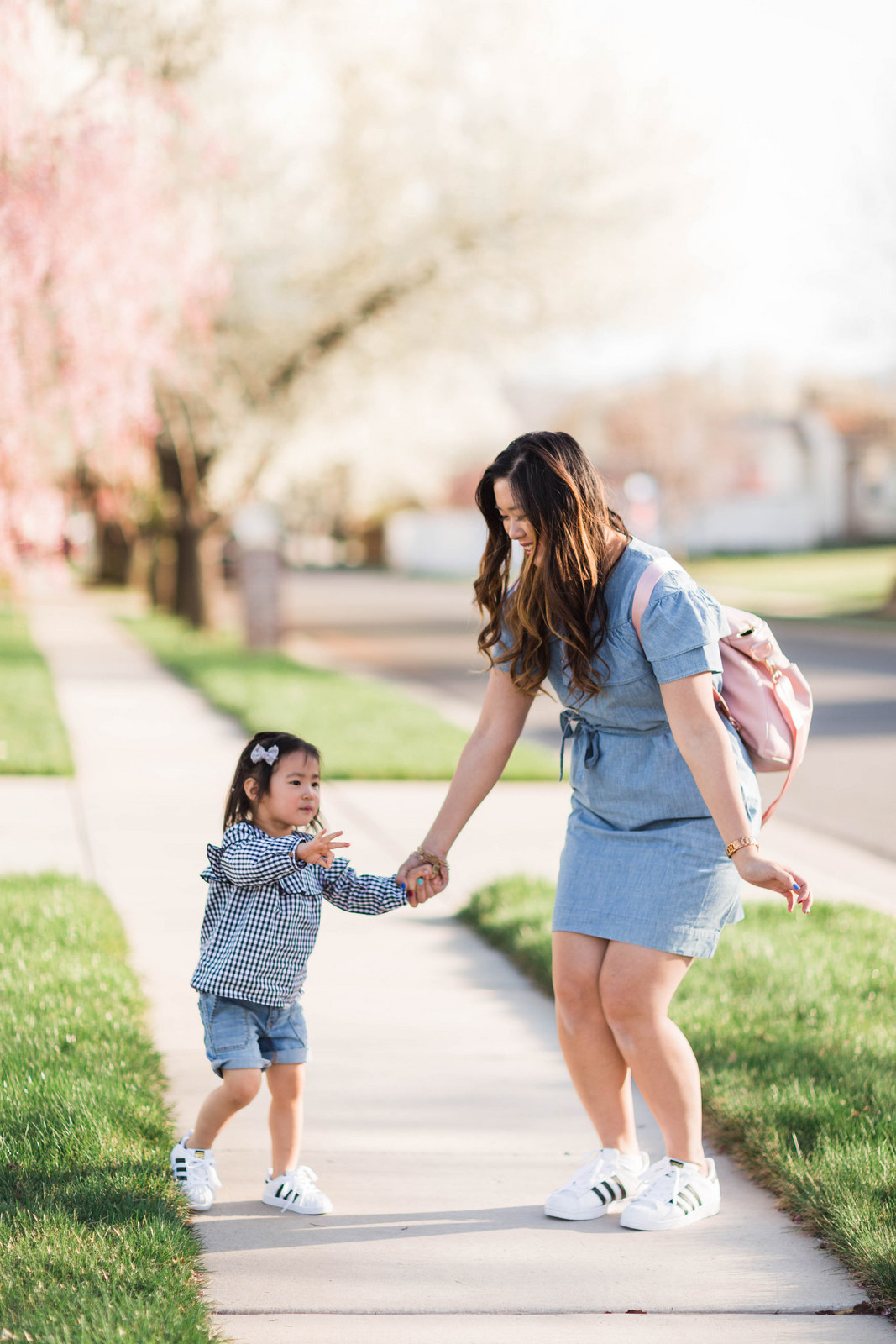 mommy and me adidas outfit