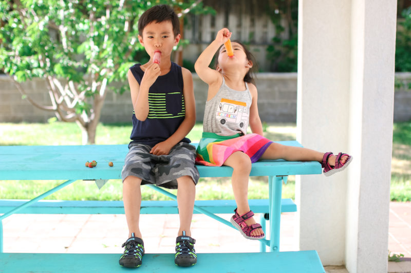 Sport Sandals for Active Boys and Girls by Utah fashion blogger Sandy A La Mode