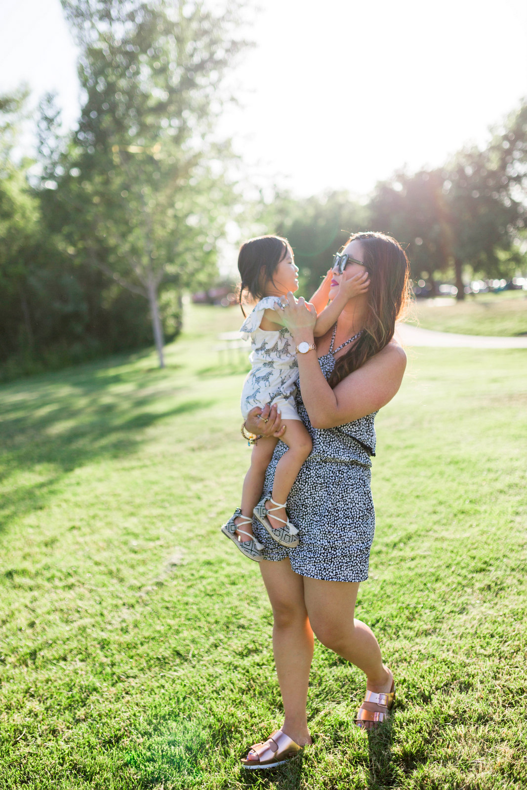 Mommy and Me Old Navy Outfits: Ivory Coast by fashion blogger Sandy A La Mode