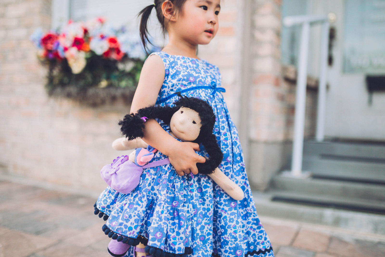 Matching Girl and Doll Outfits by Utah blogger SandyALaMode
