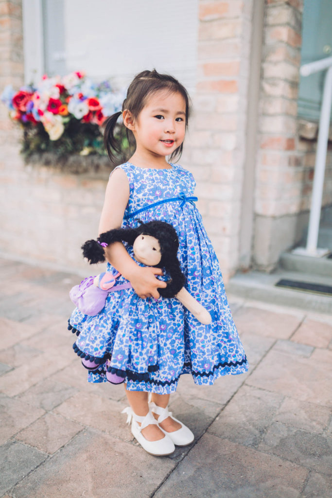Matching Girl and Doll Outfits by Utah blogger SandyALaMode