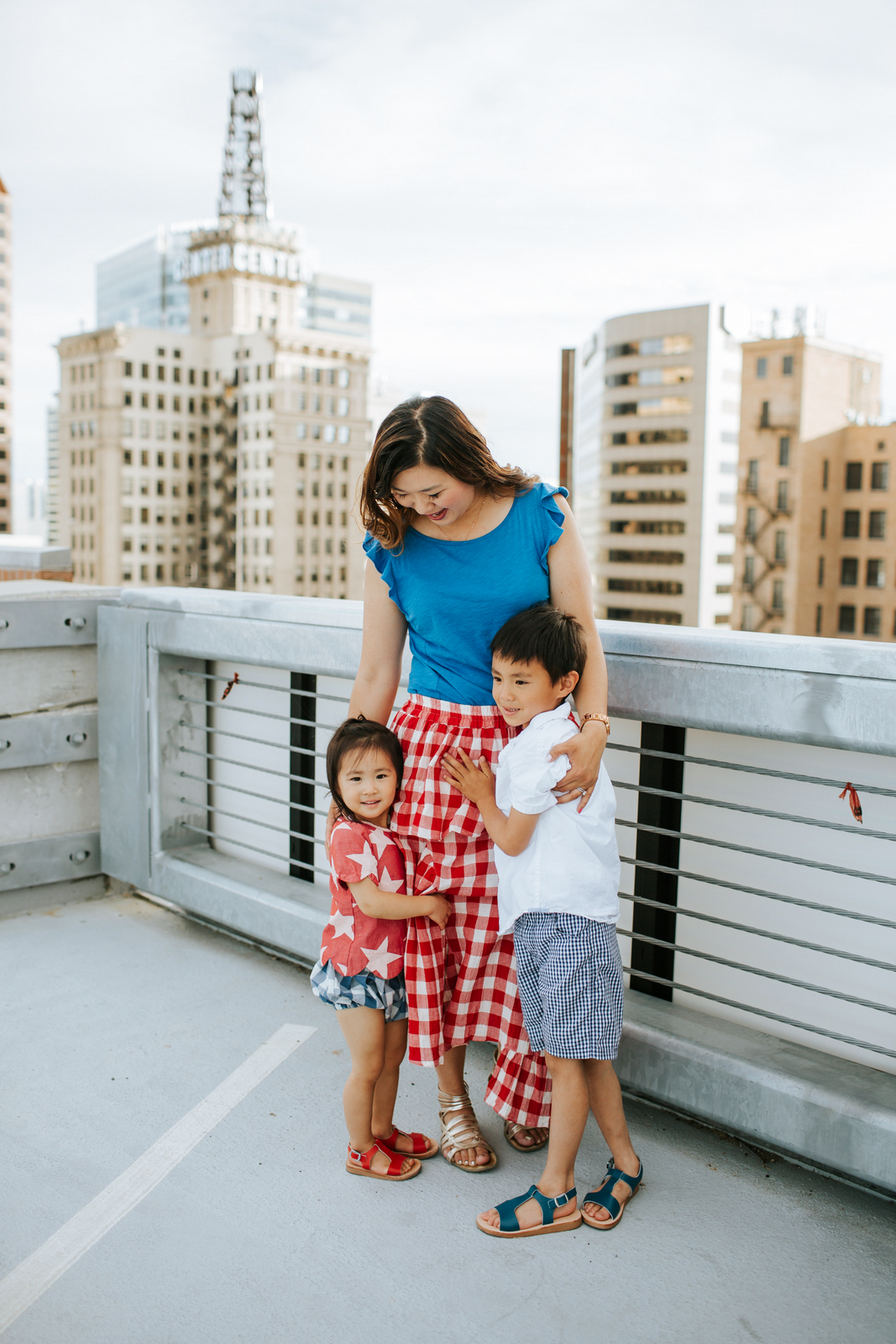 Happy 4th of July! - Red, White, and Blue Patriotic Outfits for the Whole Family by Utah fashion blogger Sandy A La Mode