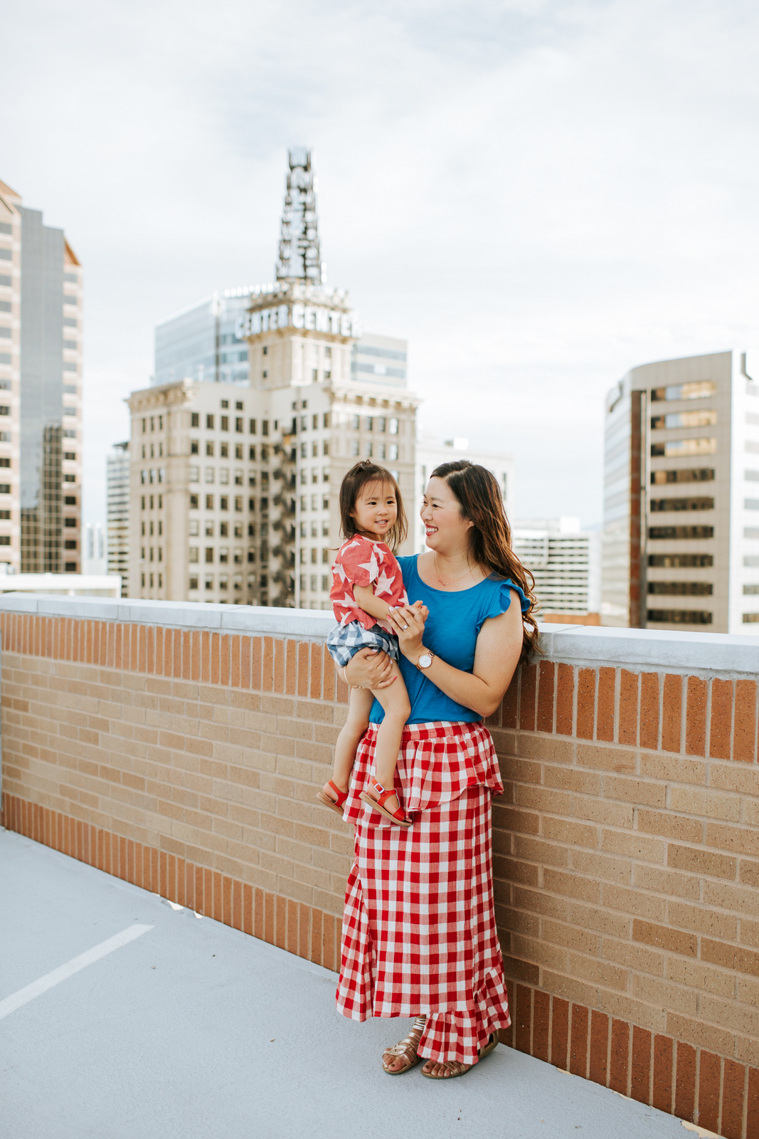 Happy 4th of July! - Red, White, and Blue Patriotic Outfits for the Whole Family by Utah fashion blogger Sandy A La Mode