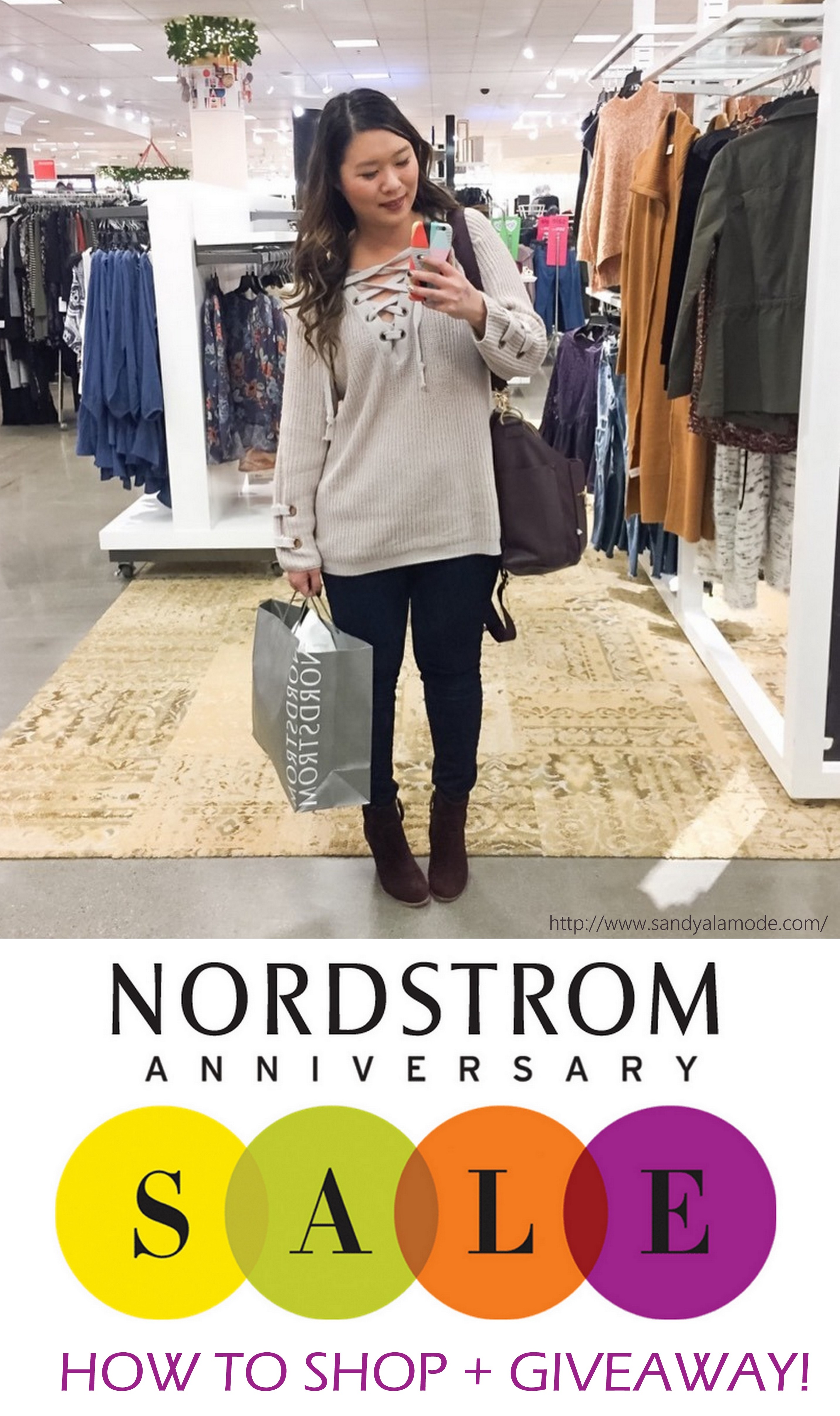 Get Ready for the Nordstrom Anniversary Sale + GIVEAWAY by Utah blogger Sandy A La Mode