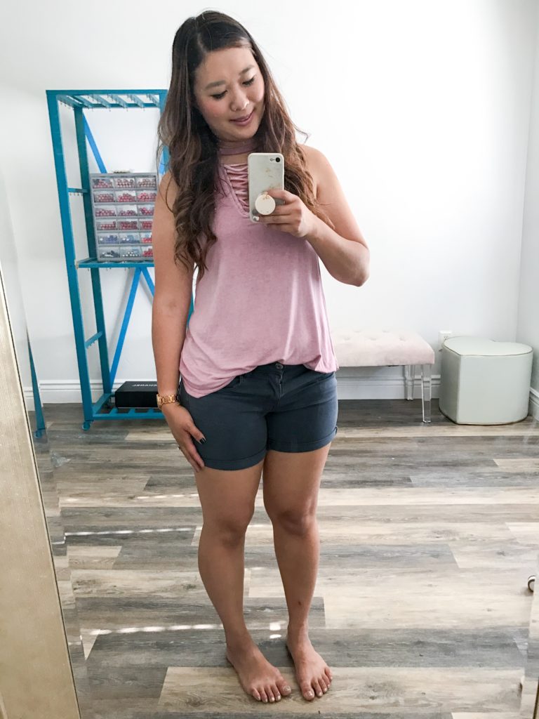 9 of The Best Summer Shorts Under $50 by Utah fashion blogger Sandy A La Mode