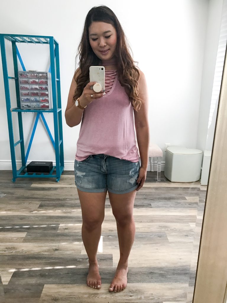 9 of The Best Summer Shorts Under $50 by Utah fashion blogger Sandy A La Mode