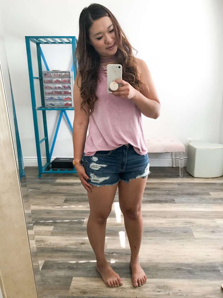 9 of The Best Summer Shorts Under $50 by Utah fashion blogger Sandy A La Mode