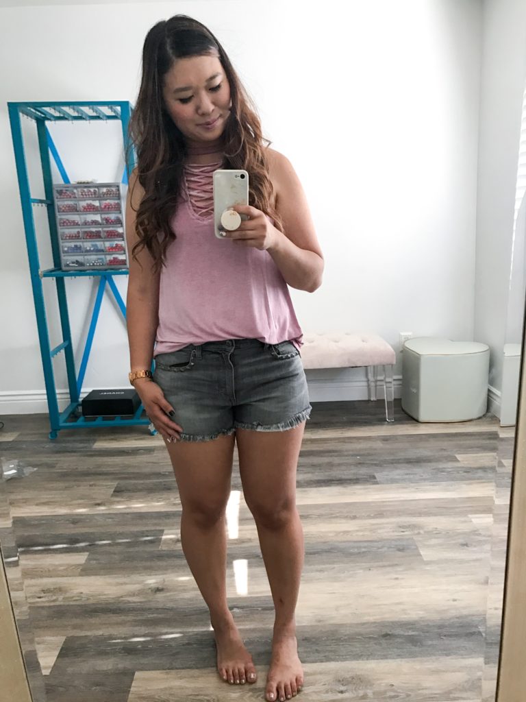 9 of The Best Summer Shorts Under $50 by Utah fashion blogger Sandy A La Mode