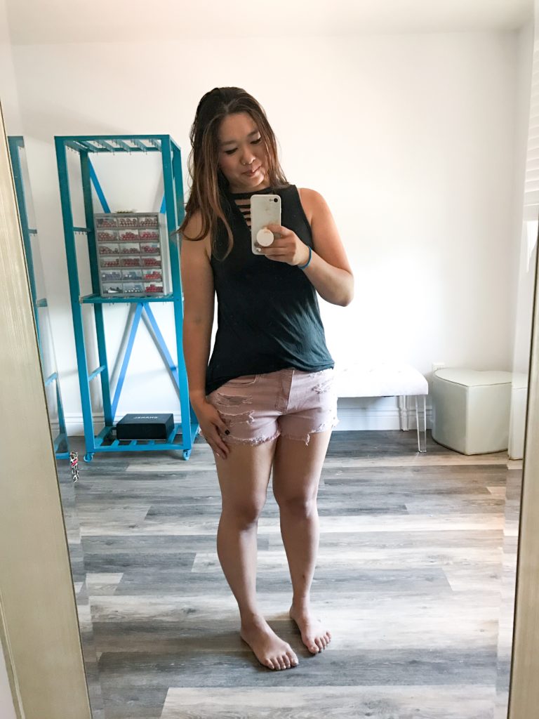 9 of The Best Summer Shorts Under $50 by Utah fashion blogger Sandy A La Mode