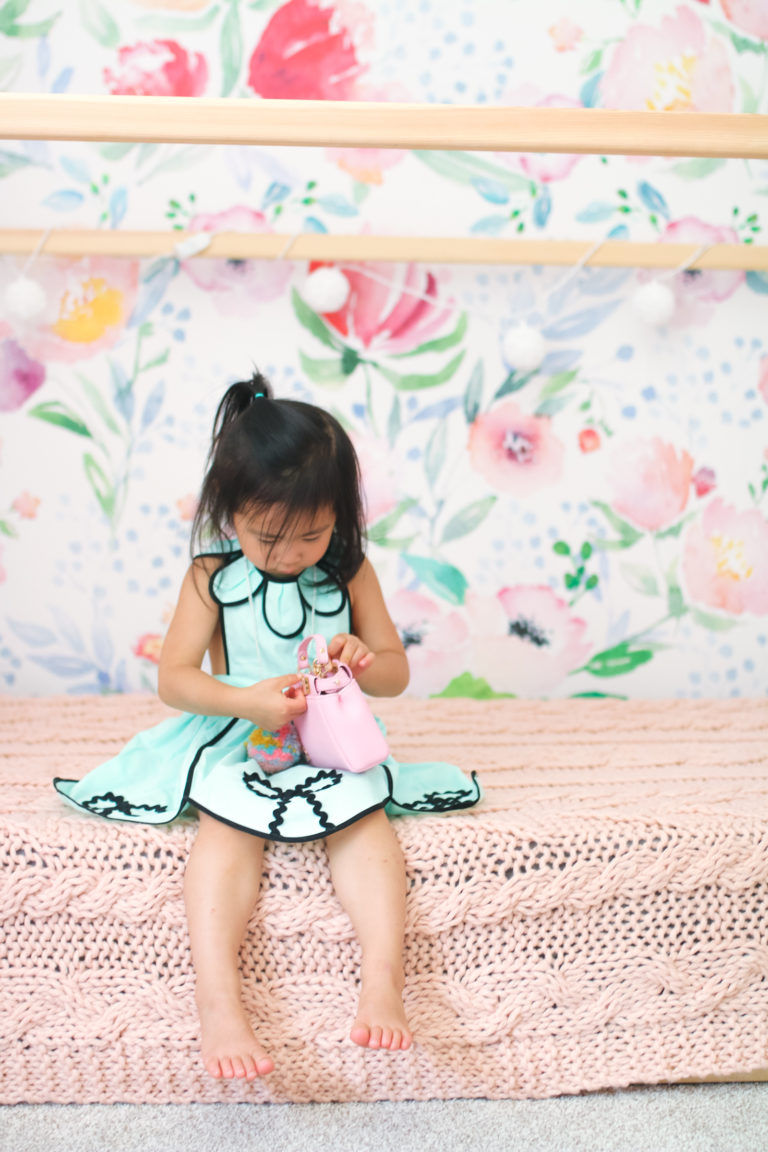 Decorating An Accent Wall With Vinyl Wallpaper SandyALaMode