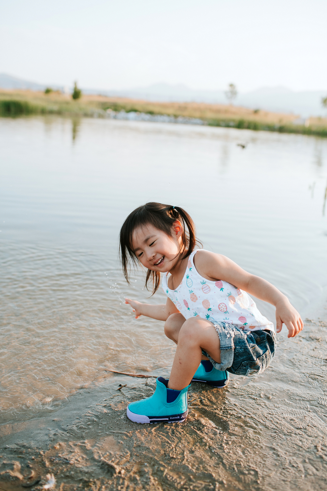 Mommy and Me Outfits: Cute Rain Boots by Utah fashion blogger Sandy A La Mode