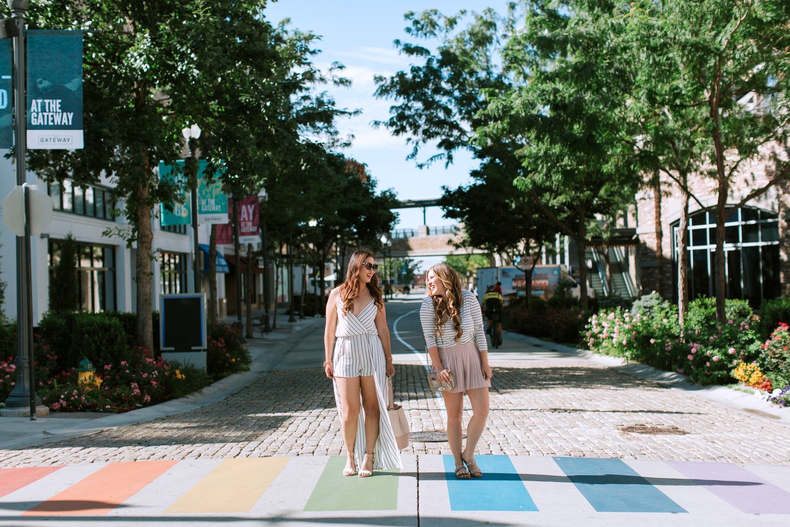 2 Ways To Style Black and White Stripes by Utah fashion blogger Sandy A La Mode