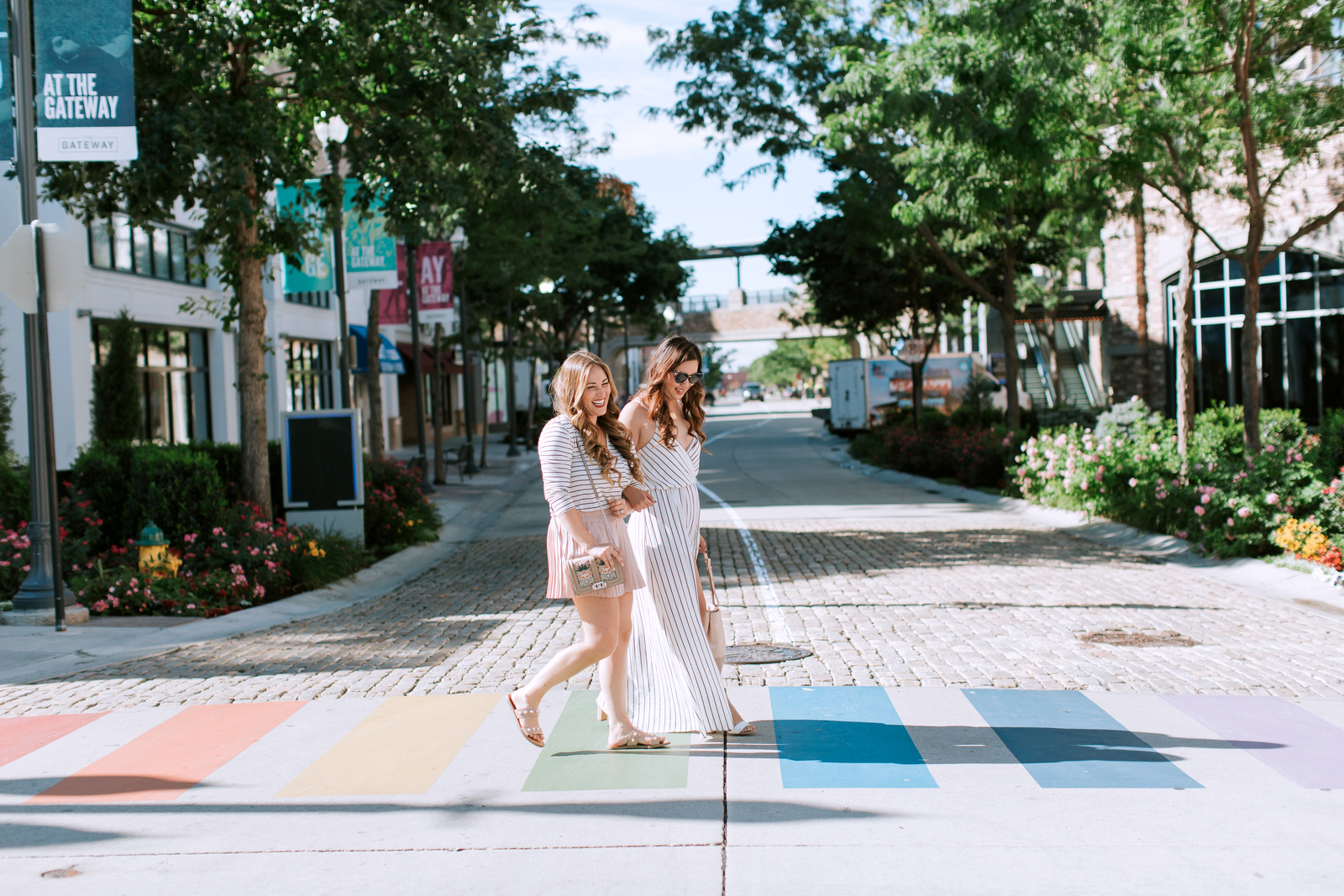 2 Ways To Style Black and White Stripes by Utah fashion blogger Sandy A La Mode