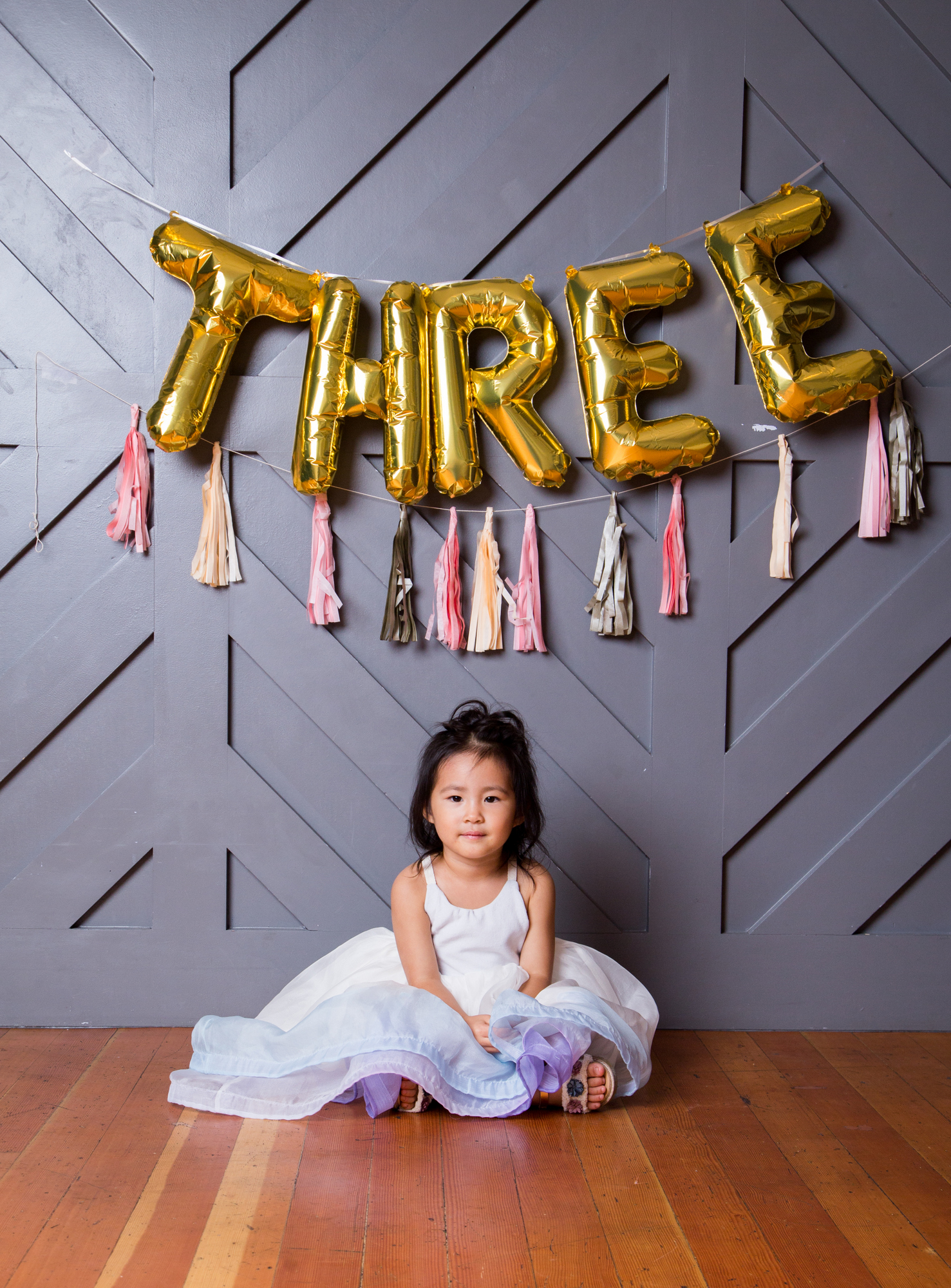 Vivian Turns Three - Her 3 year old Pictures by Utah mom blogger Sandy A La Mode