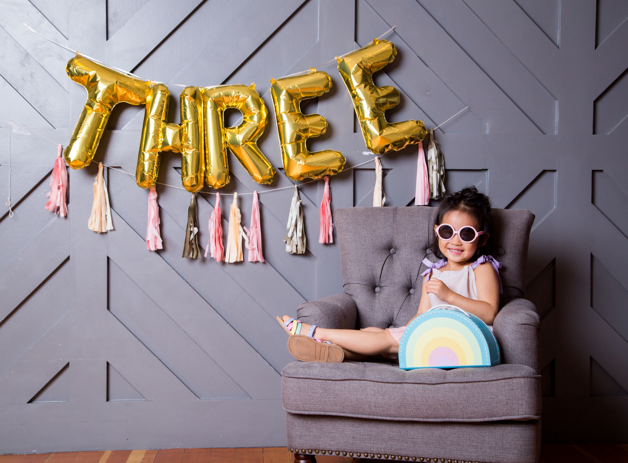 Vivian Turns Three - Her 3 year old Pictures by Utah mom blogger Sandy A La Mode