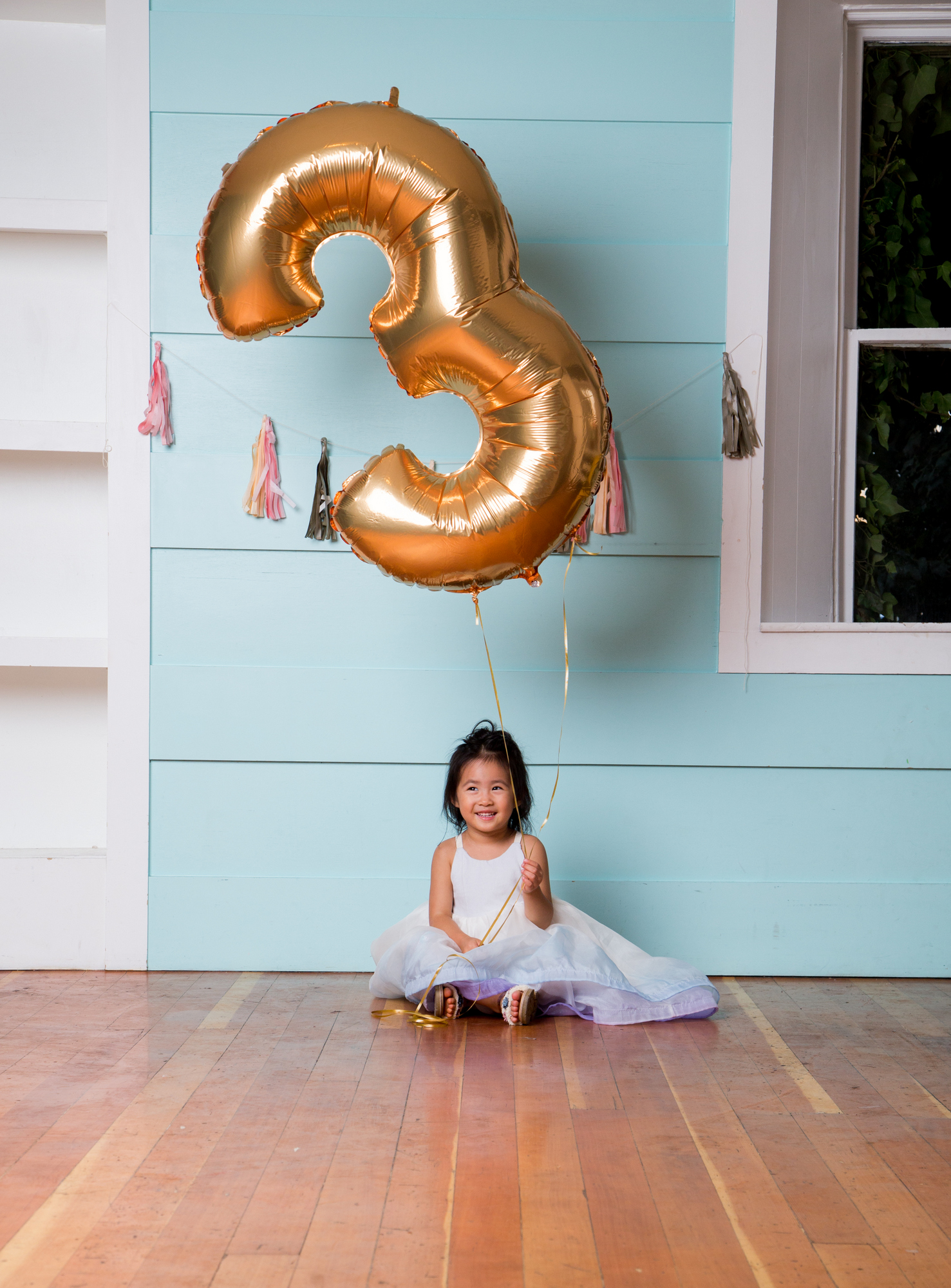 Vivian Turns Three - Her 3 year old Pictures by Utah mom blogger Sandy A La Mode