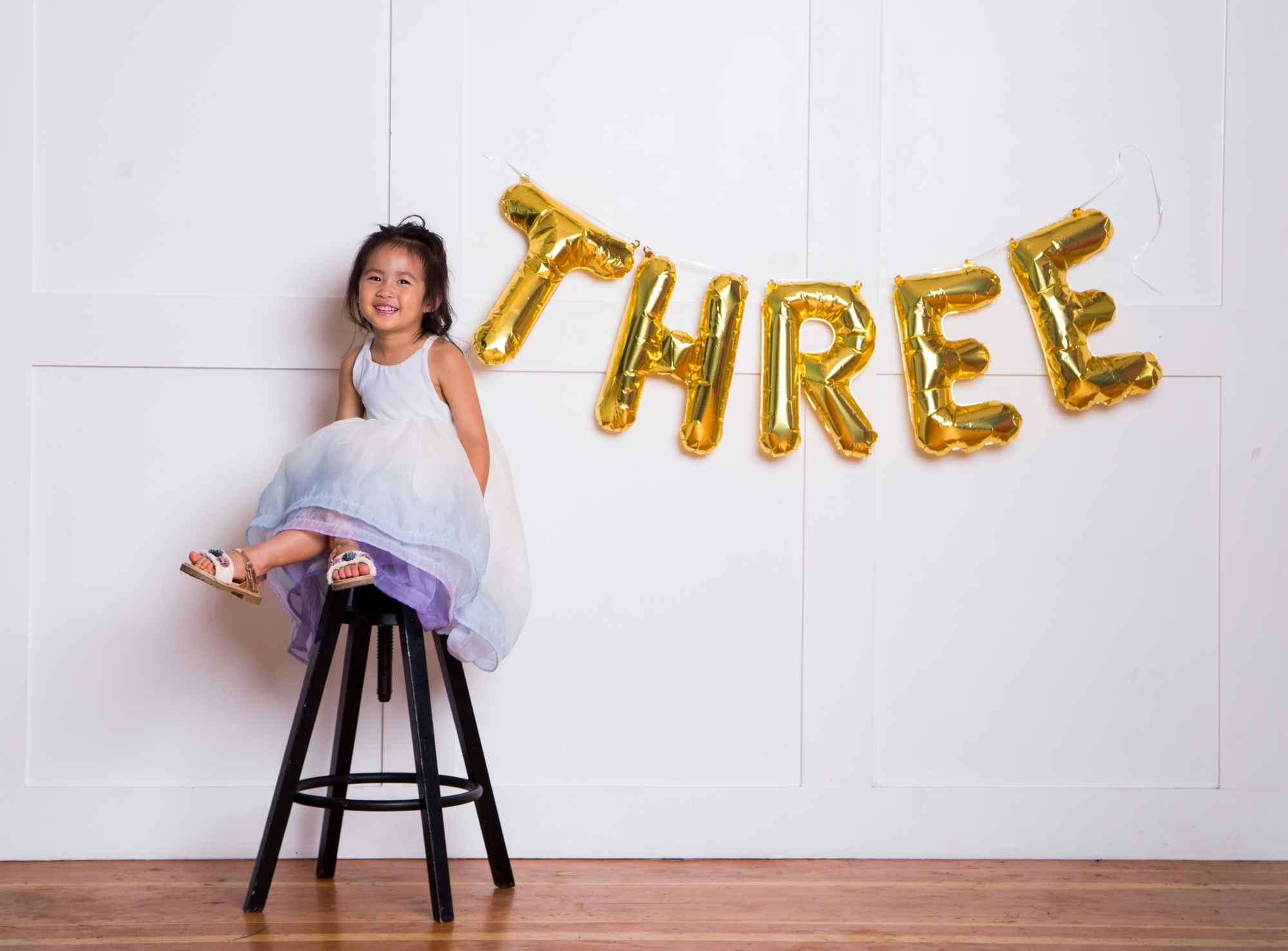 Vivian Turns Three - Her 3 year old Pictures by Utah mom blogger Sandy A La Mode