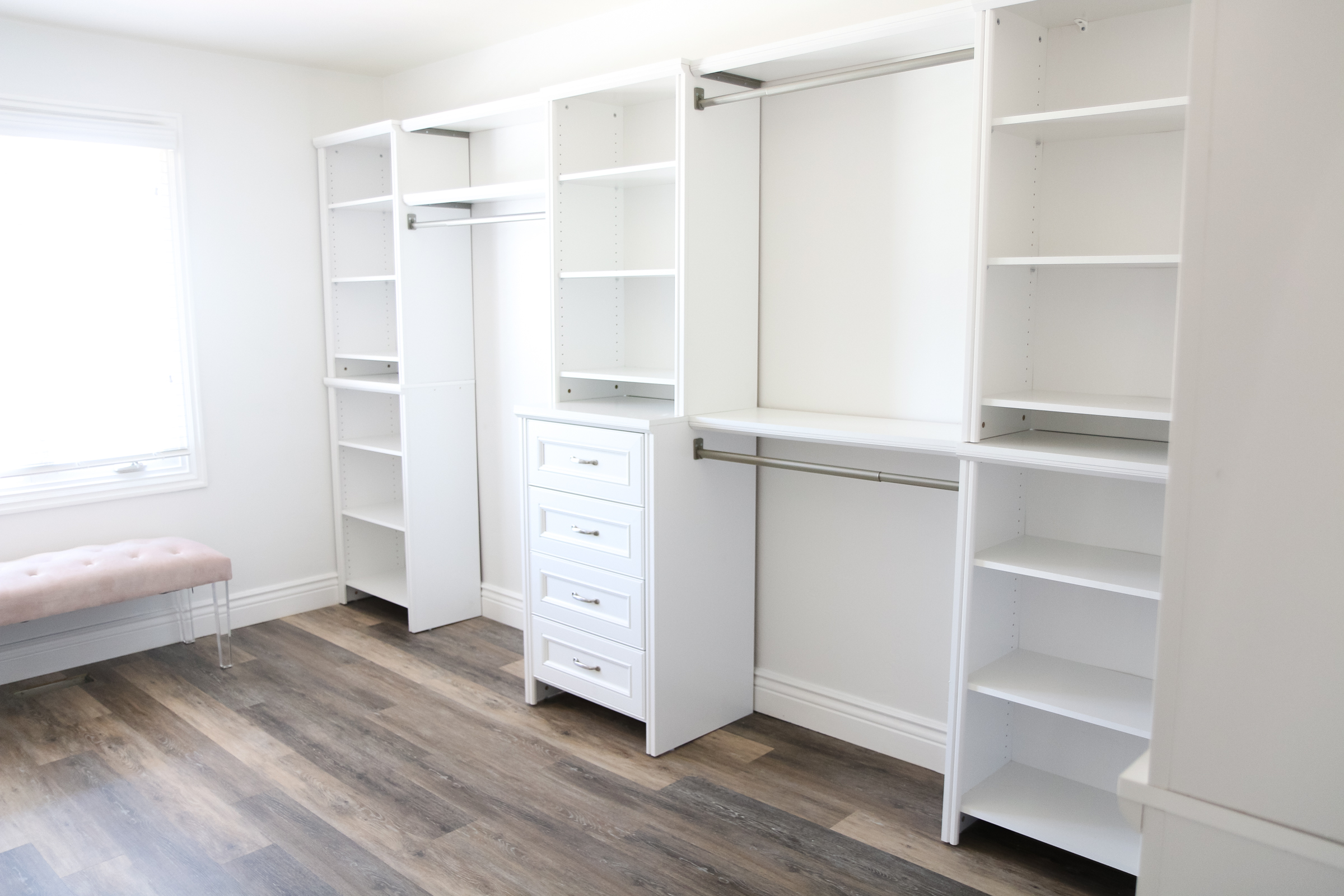 Our New Home Big Reveal: Closet / Office Room Ideas by Utah blogger Sandy A La Mode