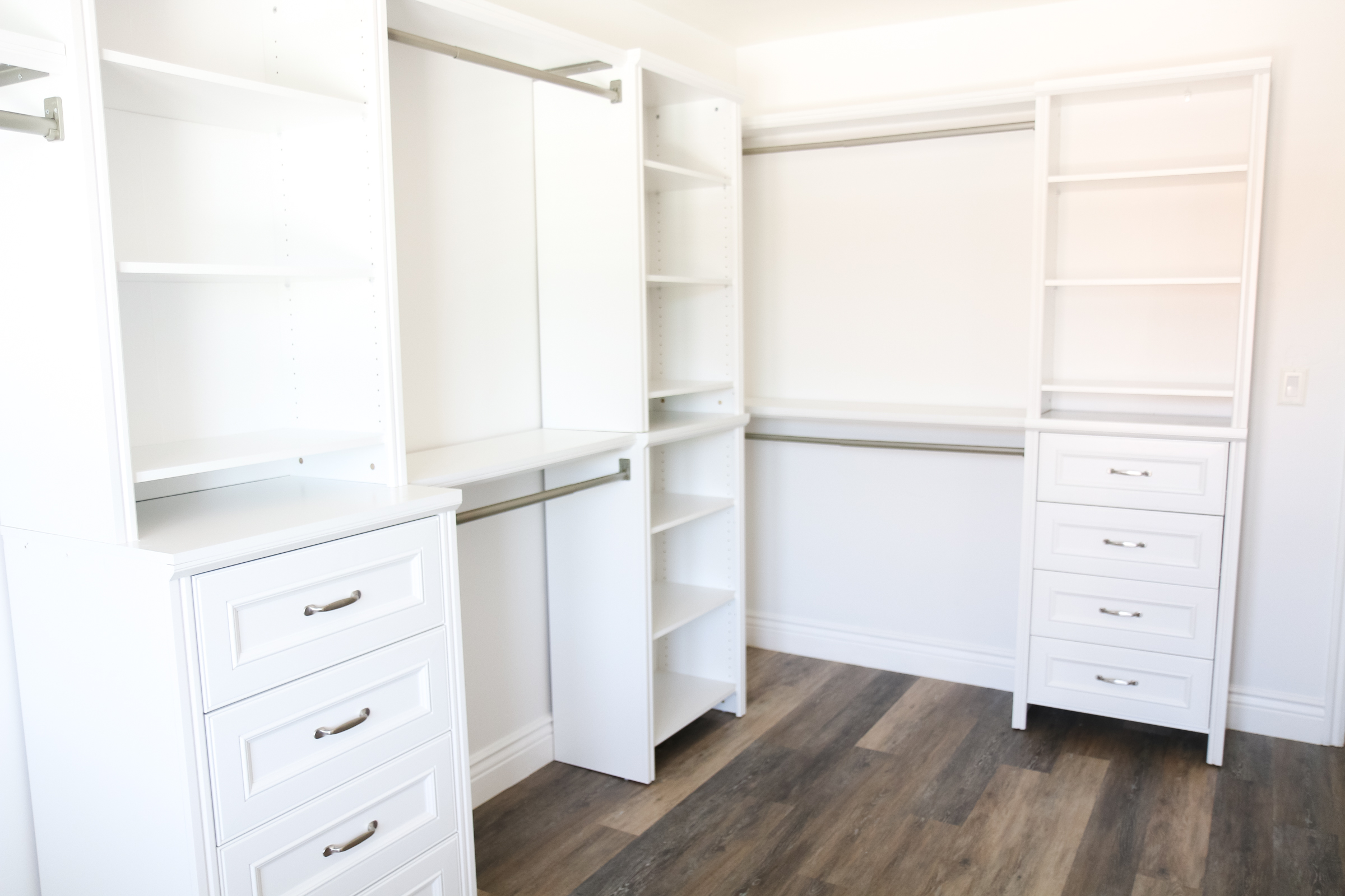 Our New Home Big Reveal: Closet / Office Room Ideas by Utah blogger Sandy A La Mode