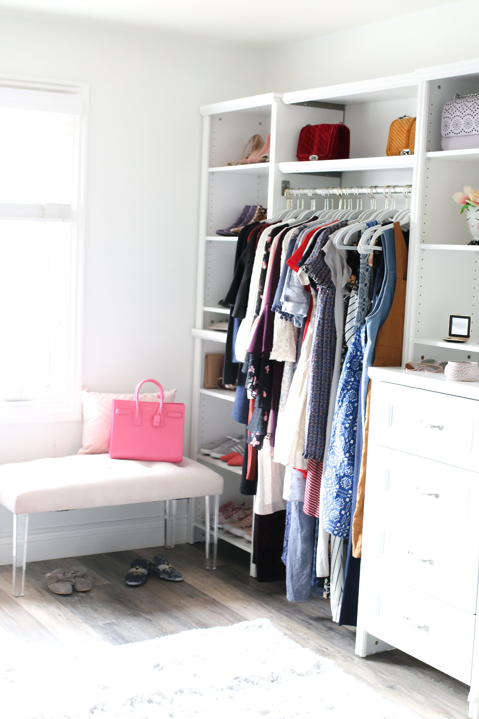 Our New Home Big Reveal: Closet / Office Room Ideas by Utah blogger Sandy A La Mode