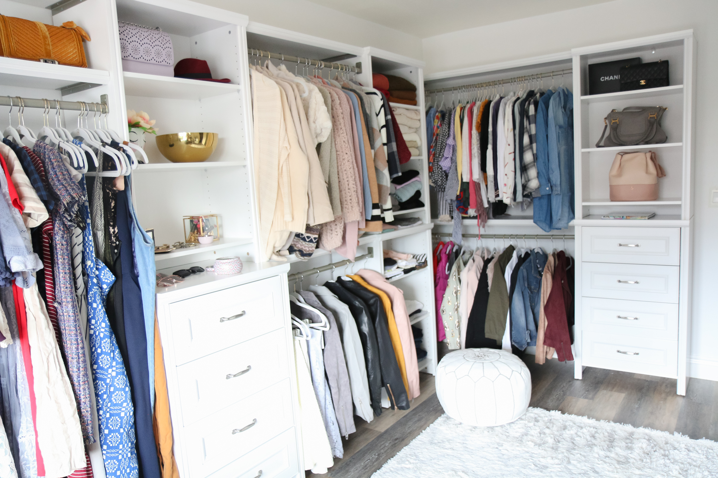 Our New Home Big Reveal: Closet / Office Room Ideas by Utah blogger Sandy A La Mode