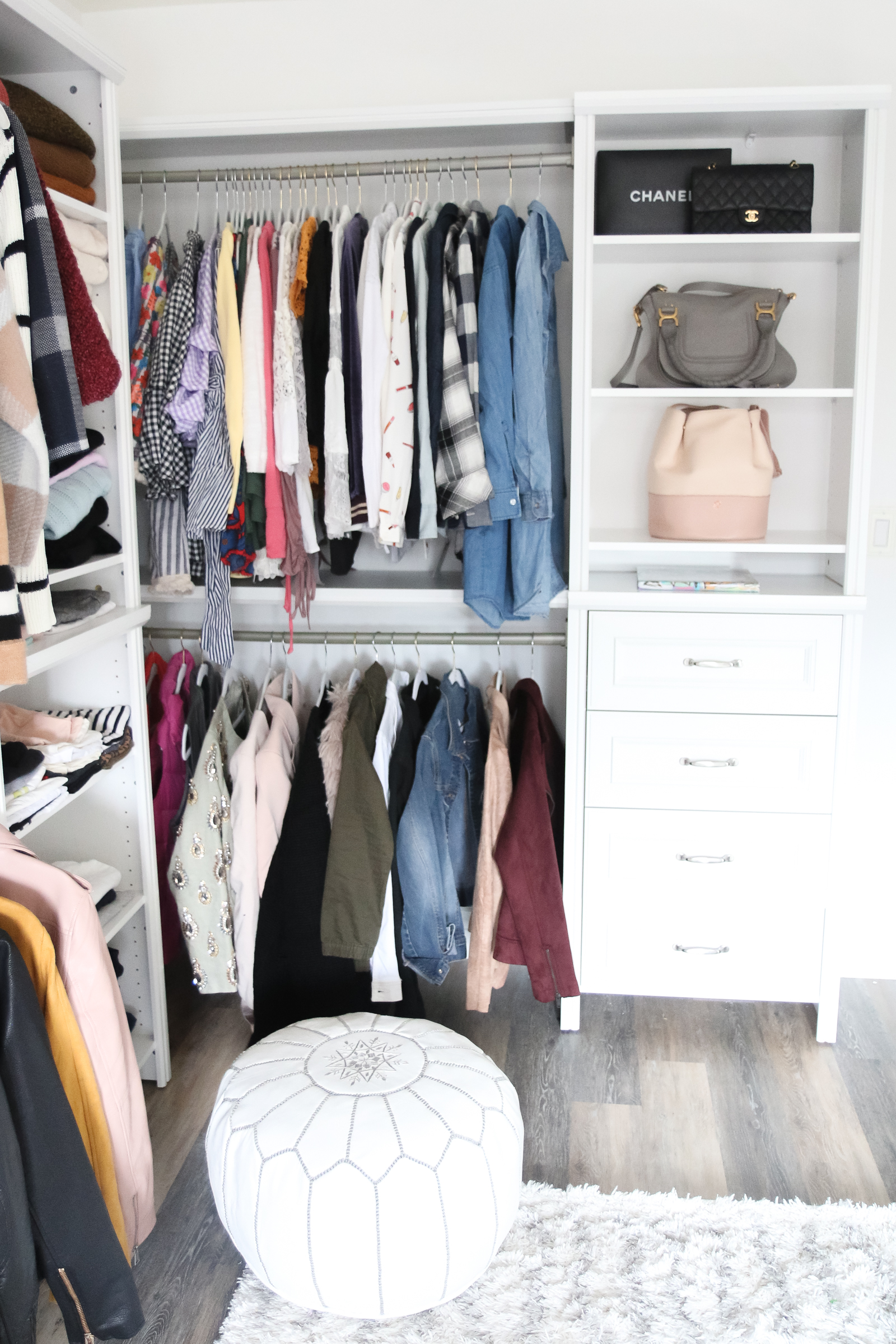 Our New Home Big Reveal: Closet / Office Room Ideas by Utah blogger Sandy A La Mode