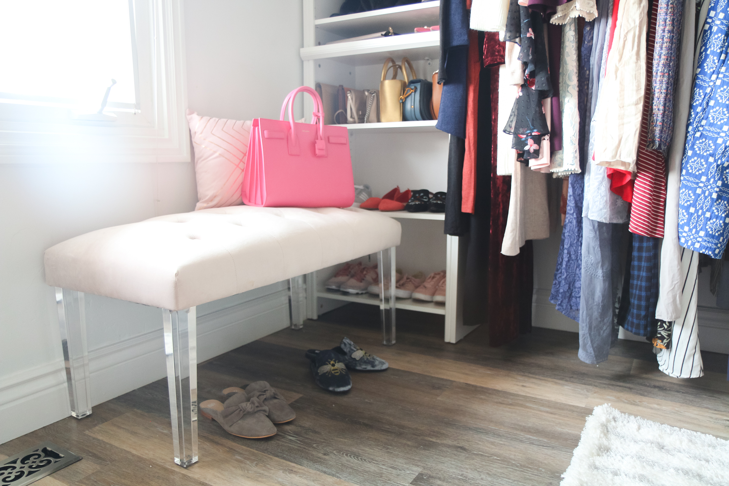 Our New Home Big Reveal: Closet / Office Room Ideas by Utah blogger Sandy A La Mode