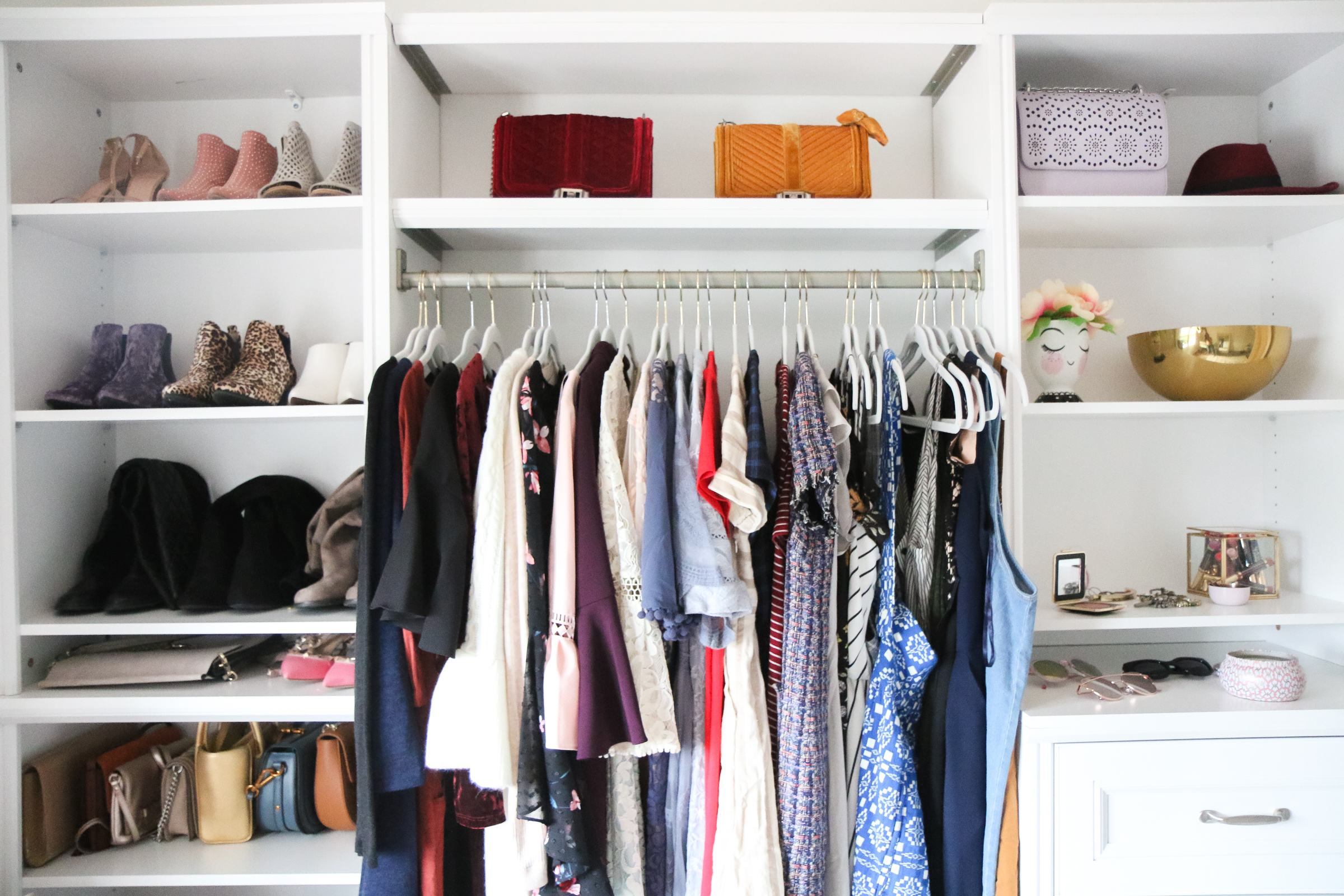 Our New Home Big Reveal: Closet / Office Room Ideas by Utah blogger Sandy A La Mode