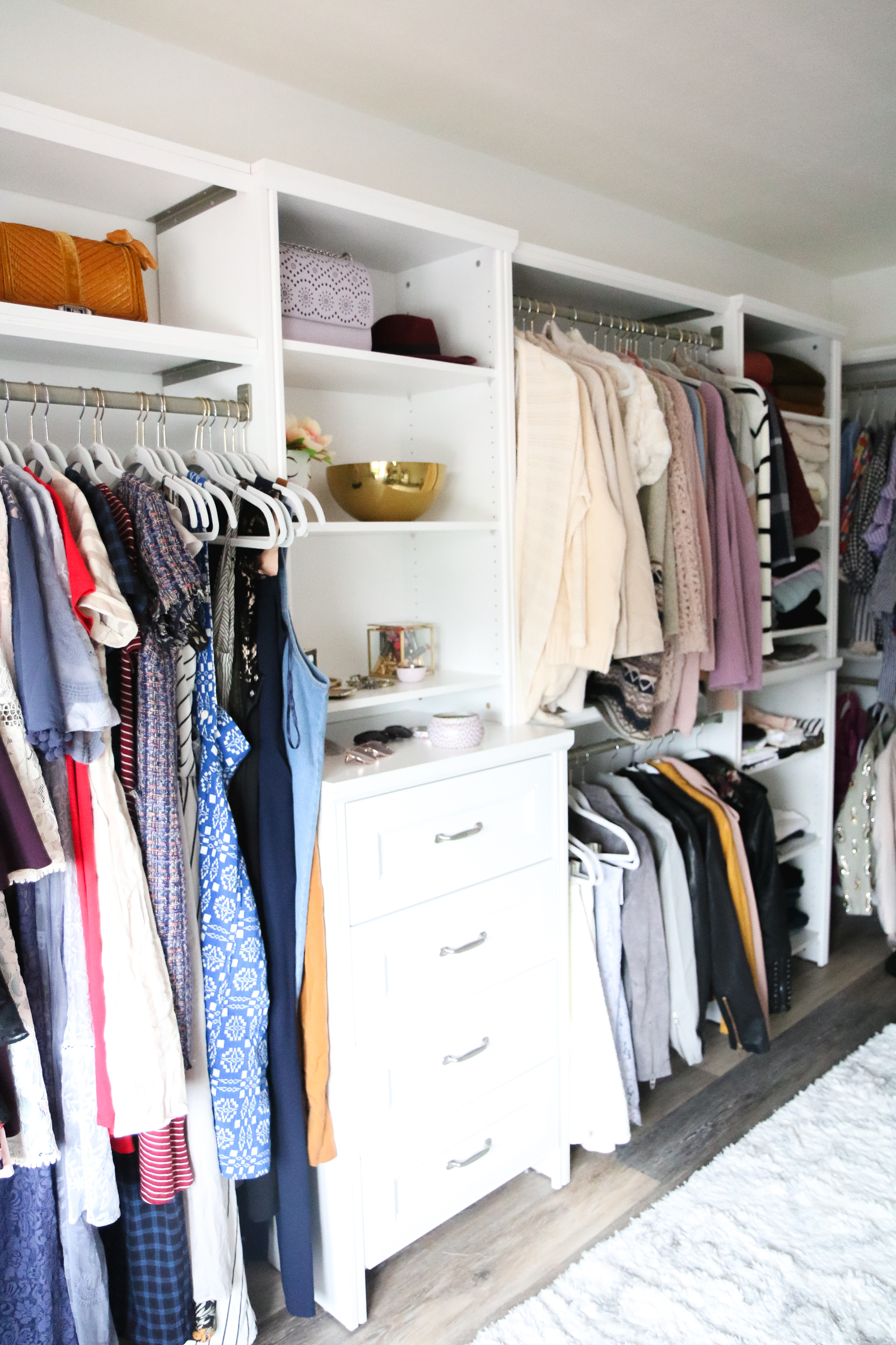 Our New Home Big Reveal: Closet / Office Room Ideas by Utah blogger Sandy A La Mode