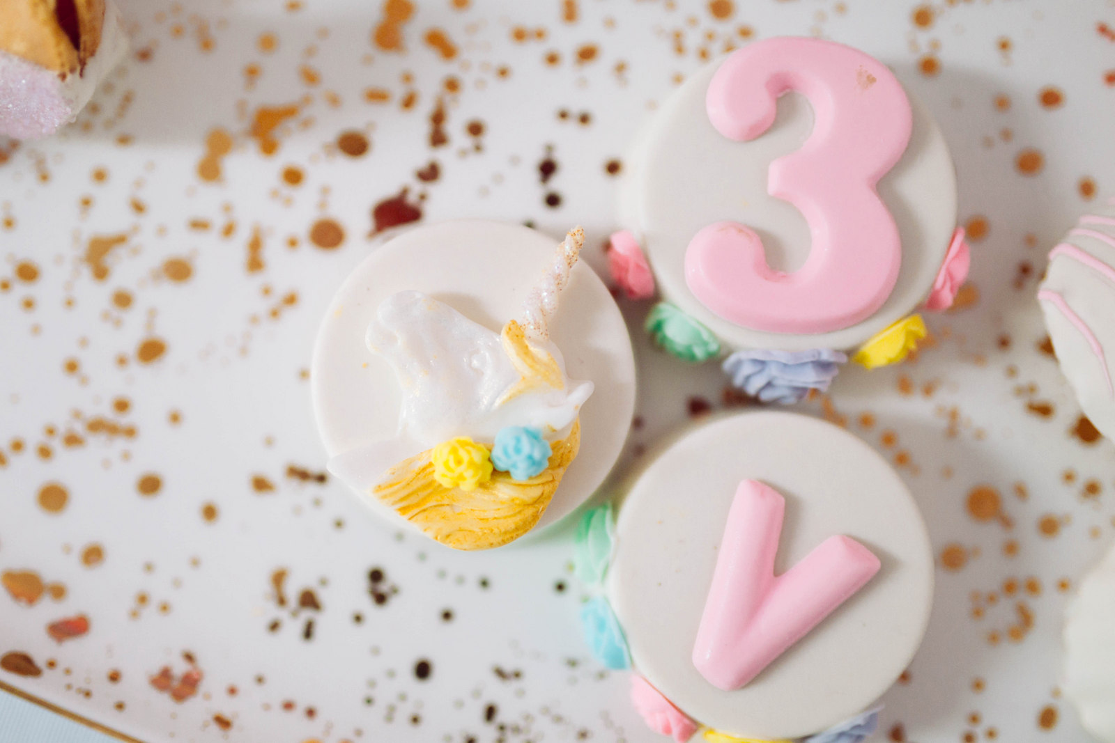 A Magical Unicorn Birthday Party - Vivian's 3rd Birthday! by Utah mom blogger Sandy A La Mode