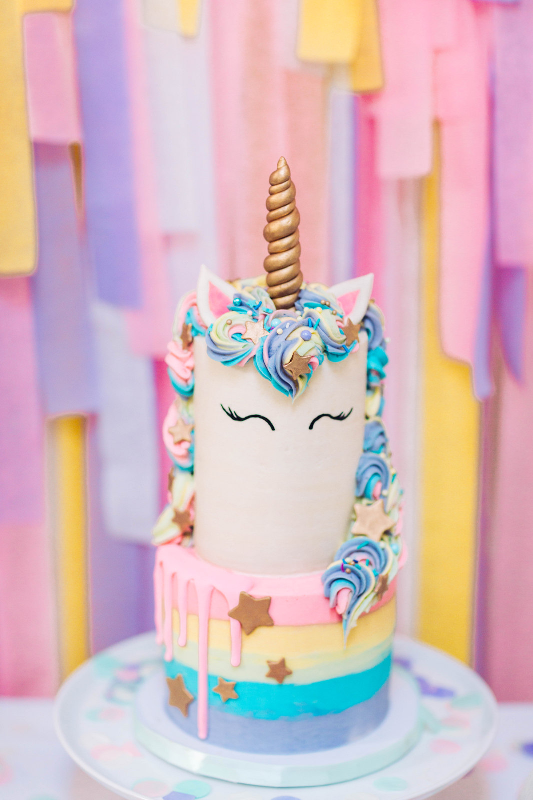 A Magical Unicorn Birthday Party - Vivian's 3rd Birthday! by Utah mom blogger Sandy A La Mode