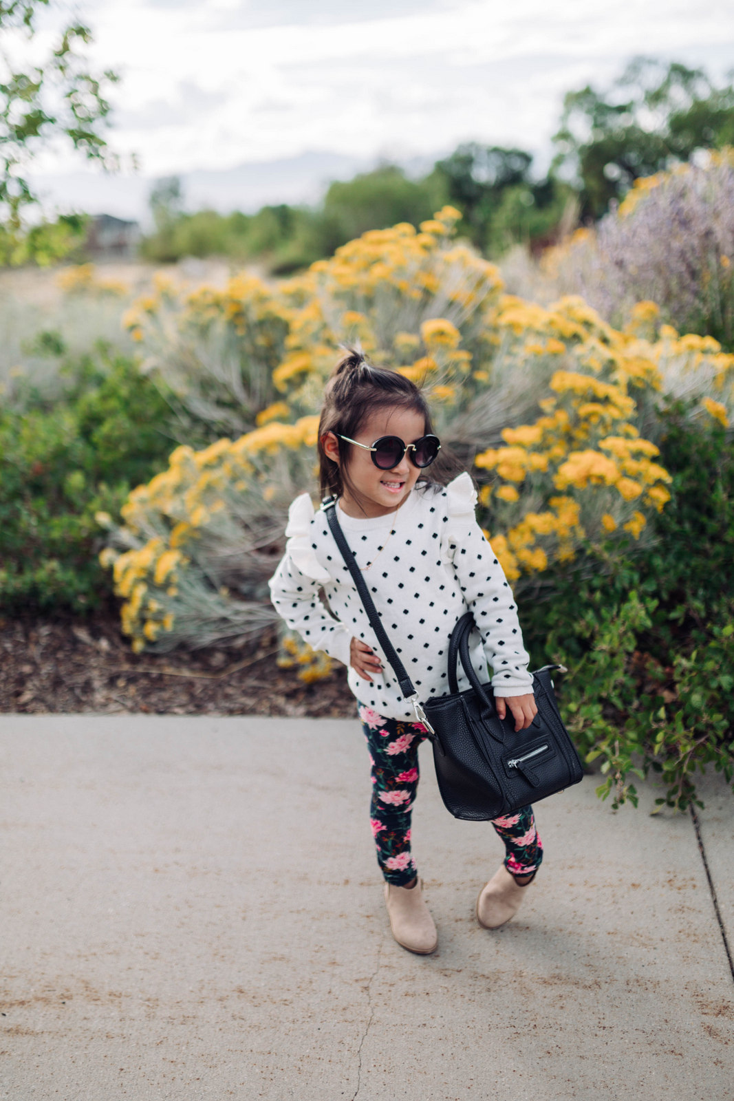 Mommy and Me Outfits: Old Navy Playful Prep by Utah fashion blogger Sandy A La Mode