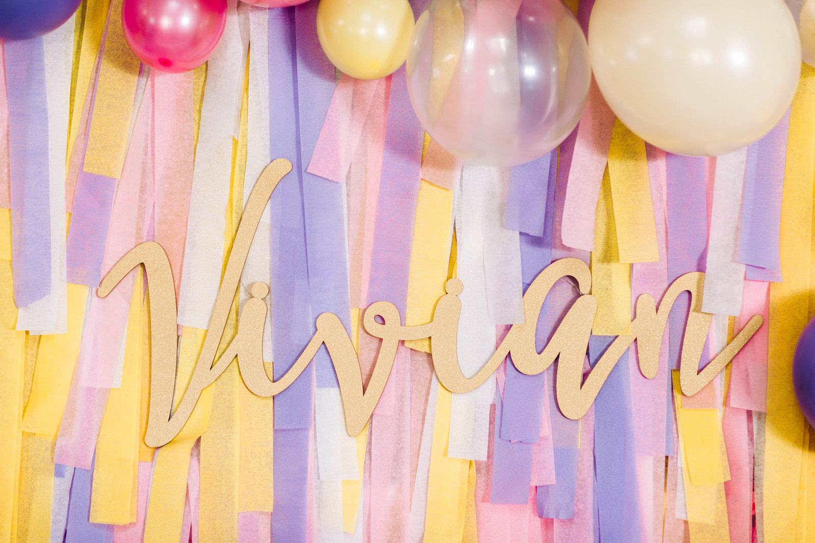 A Magical Unicorn Birthday Party - Vivian's 3rd Birthday! by Utah mom blogger Sandy A La Mode