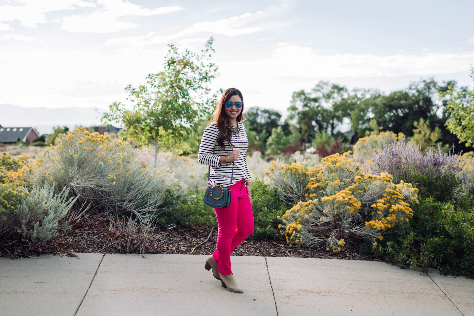 Mommy and Me Outfits: Old Navy Playful Prep by Utah fashion blogger Sandy A La Mode