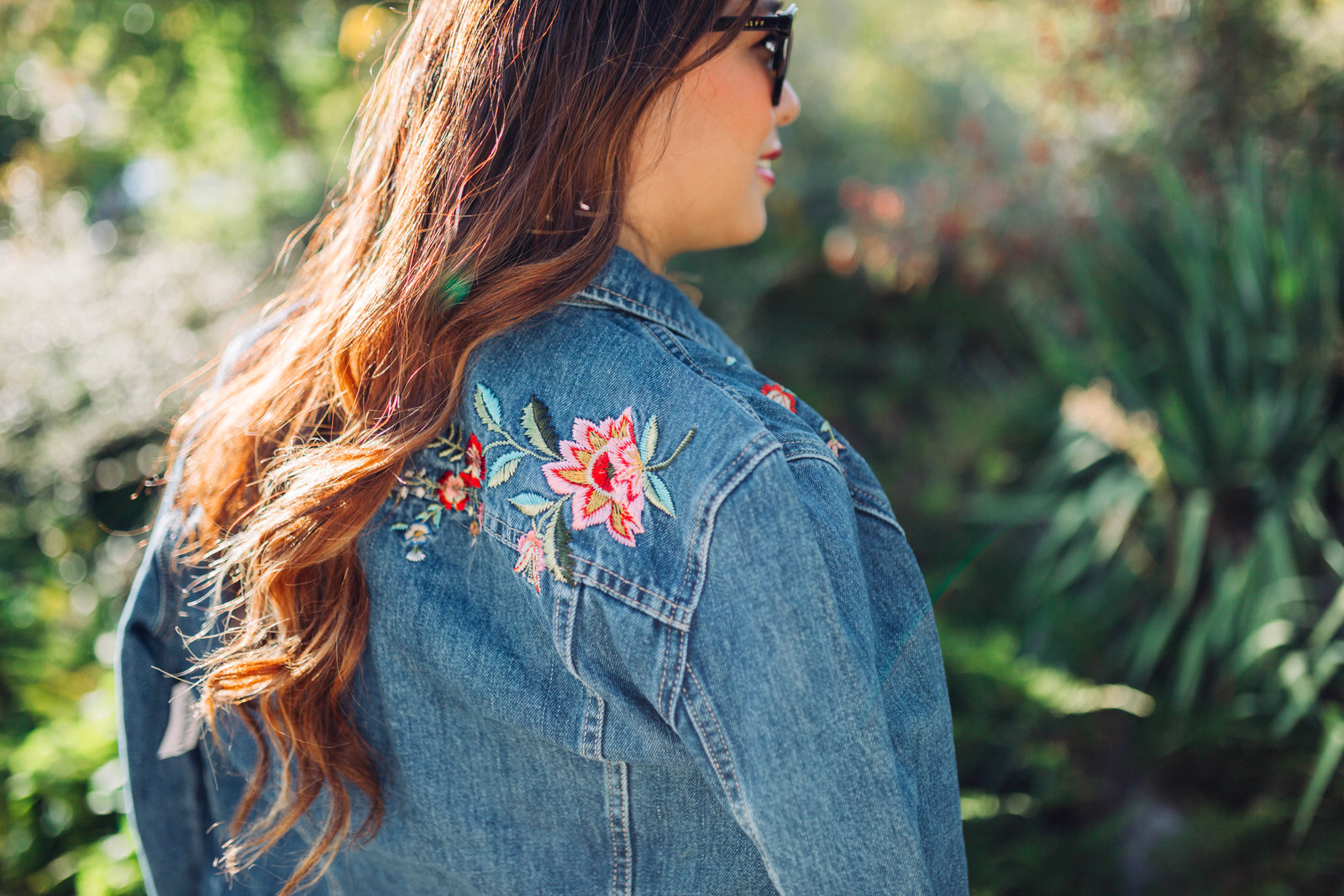 Mommy and Me Outfits: Embroidered Denim Old Navy Outdoor Folk Collection by Utah fashion blogger Sandy A La Mode