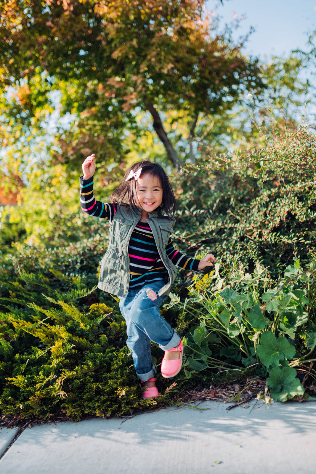 Mommy and Me Outfits: Embroidered Denim Old Navy Outdoor Folk Collection by Utah fashion blogger Sandy A La Mode