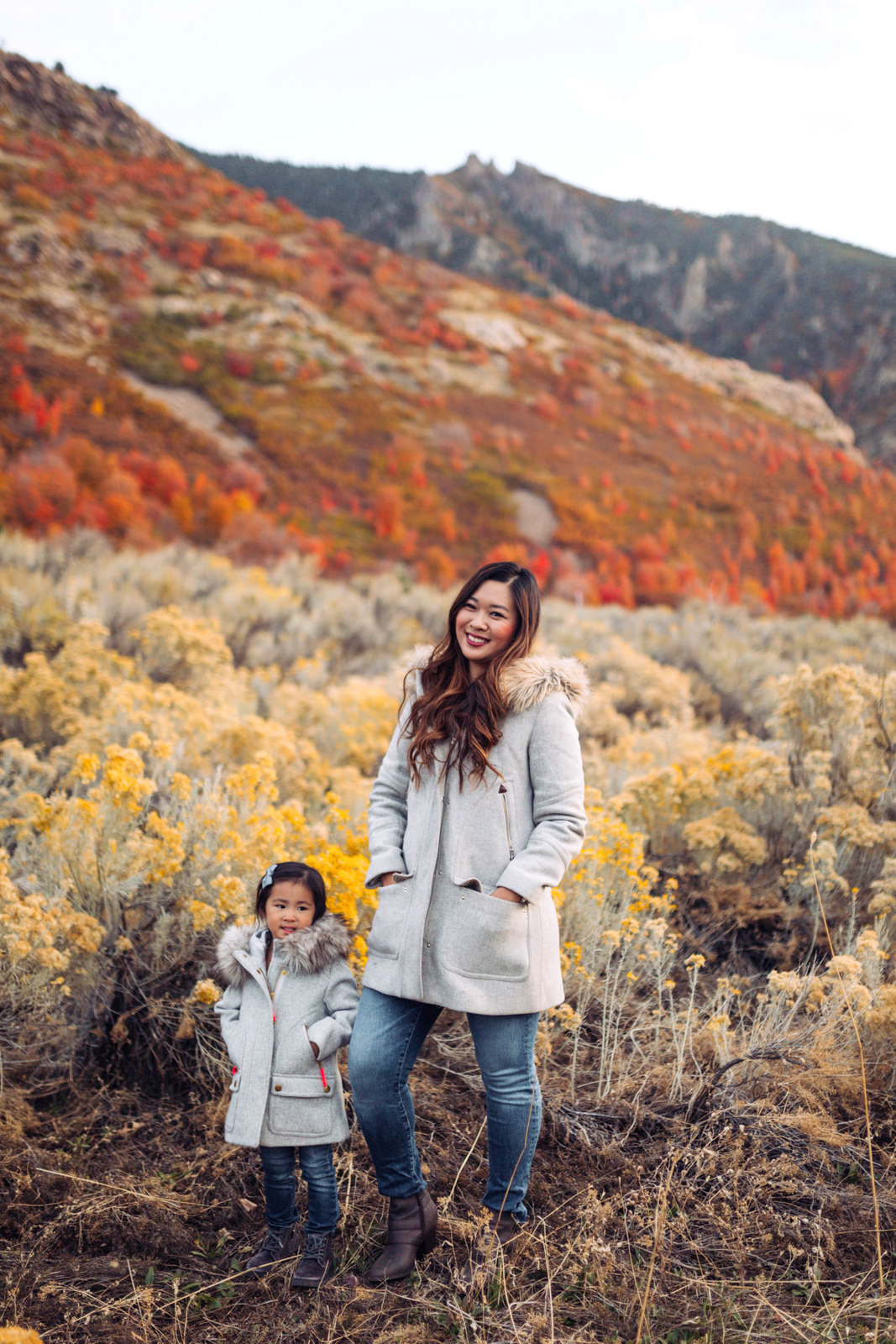 Mommy and Me Outfits: Chateau Parka by popular Utah fashion blogger Sandy A La Mode