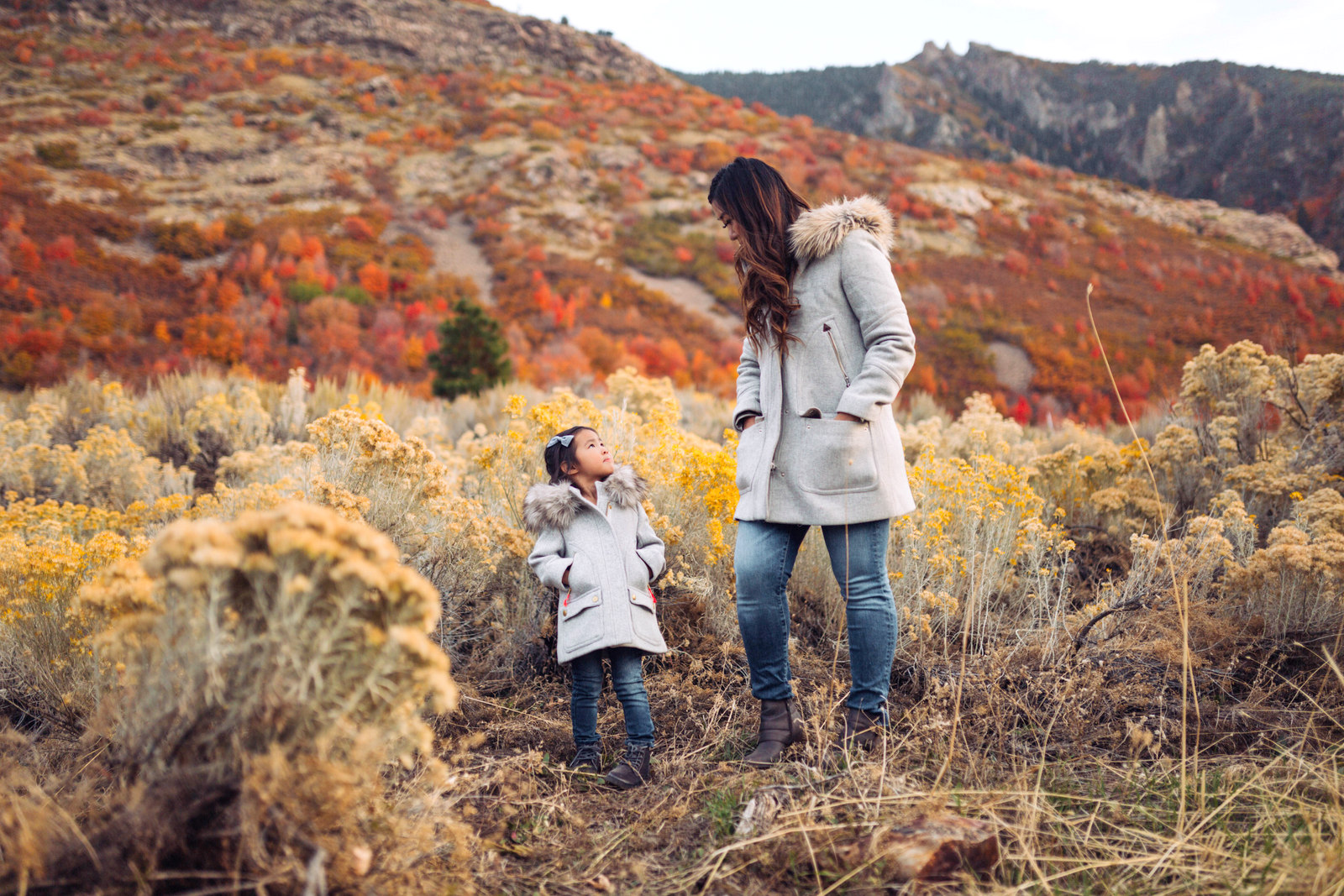 Mommy and Me Outfits: Chateau Parka by popular Utah fashion blogger Sandy A La Mode