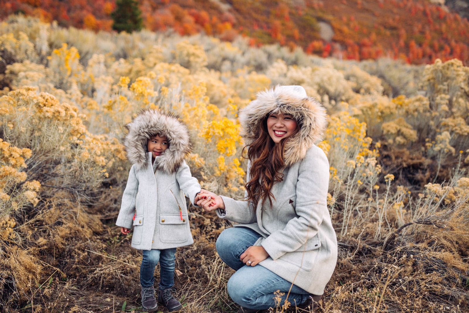 Mommy and Me Outfits: Chateau Parka by popular Utah fashion blogger Sandy A La Mode