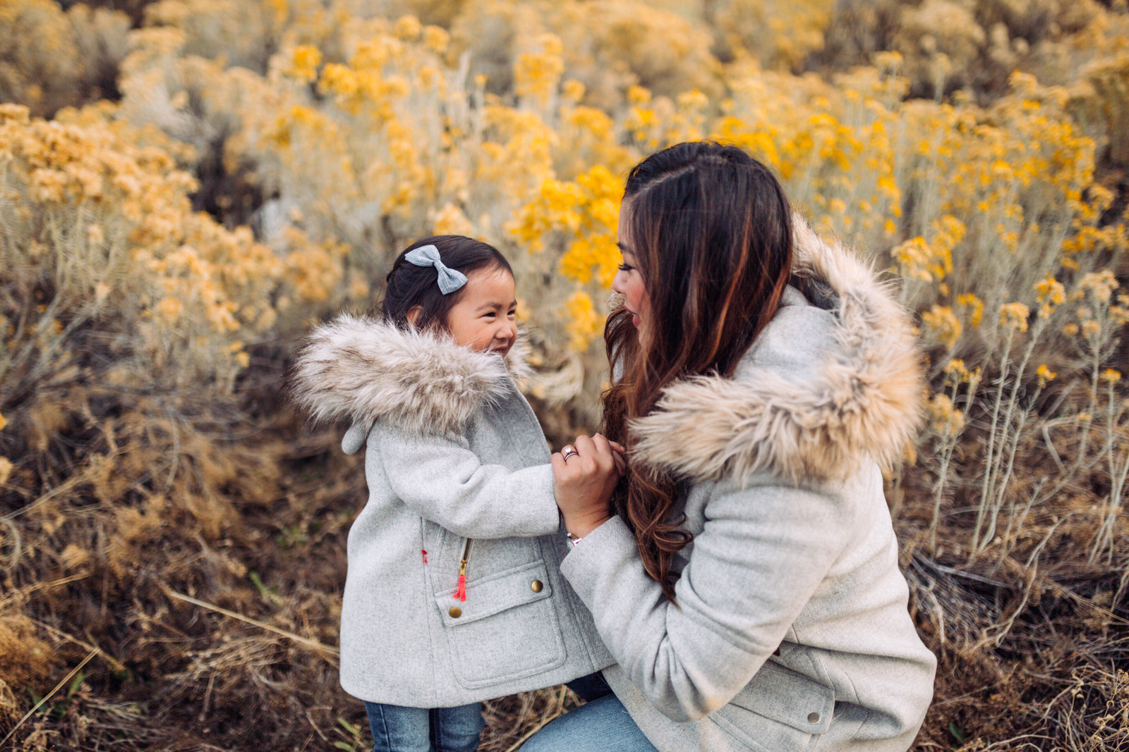 Mommy and Me Outfits: Chateau Parka by popular Utah fashion blogger Sandy A La Mode