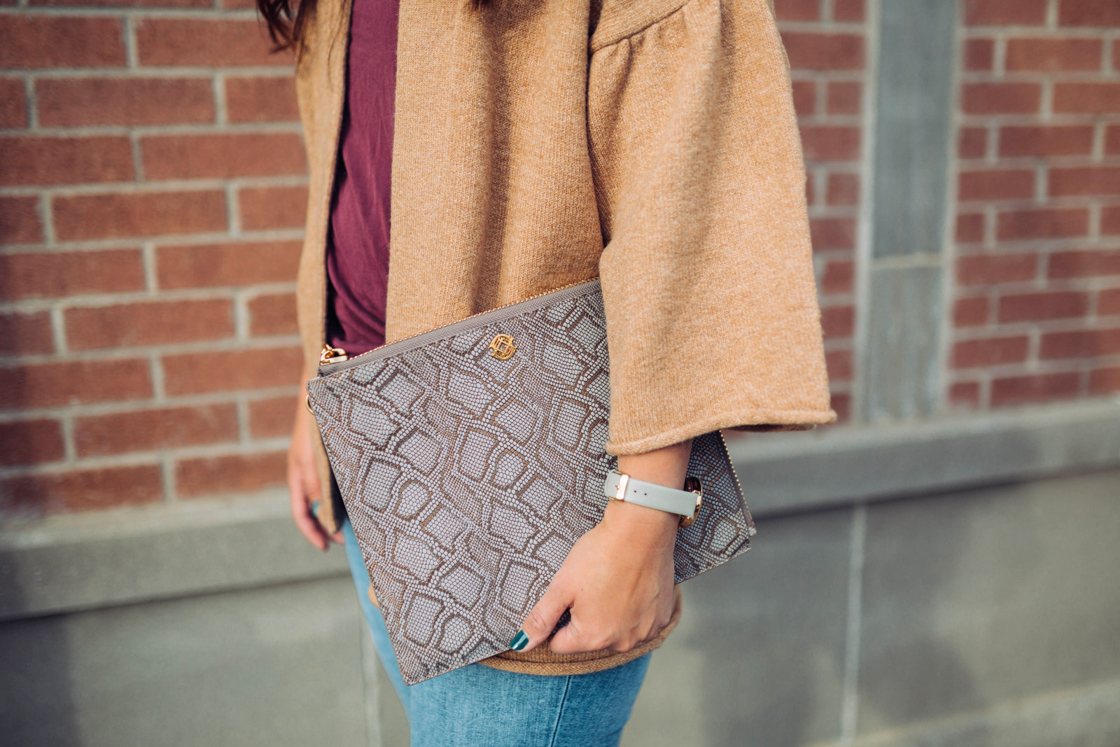 Bell Sleeve Cardigan + Black Boots by Utah fashion blogger Sandy A La Mode