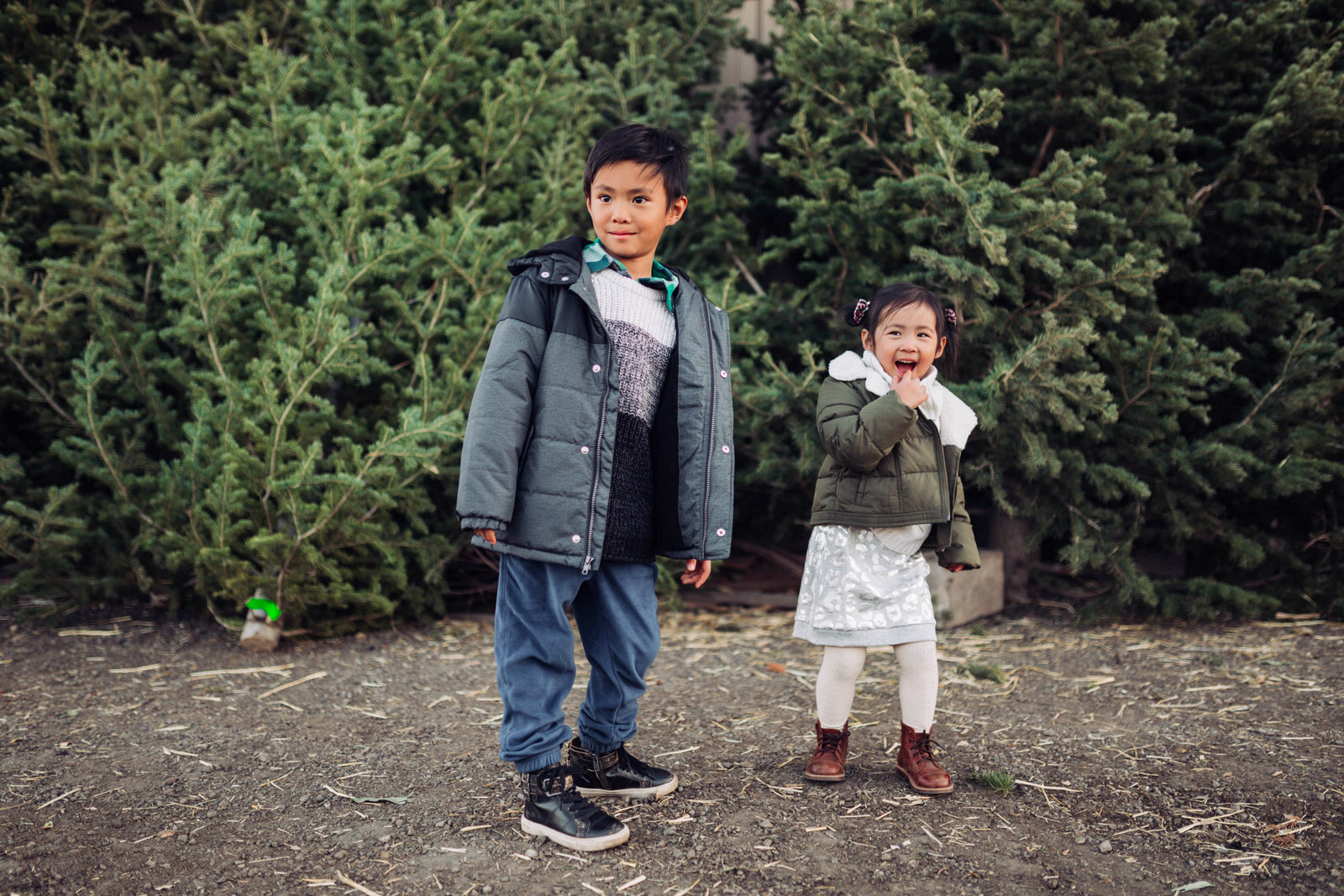 Mix and Match Kids Holiday Outfits by Utah fashion blogger Sandy A La Mode