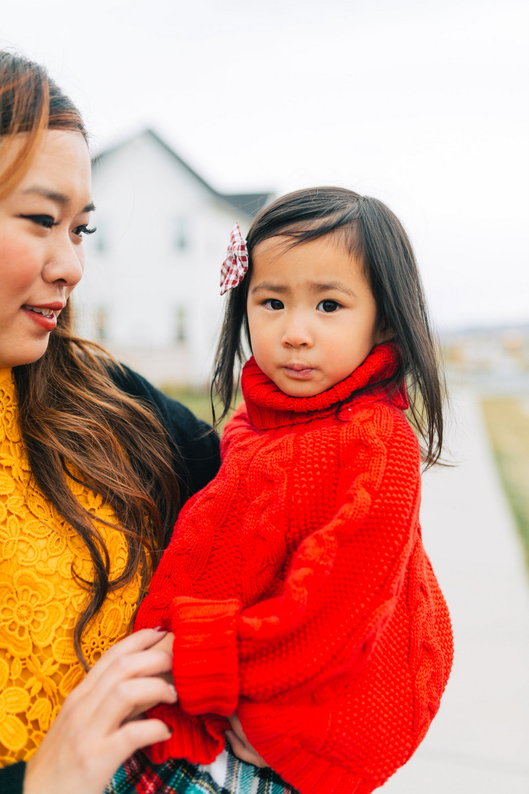 Little Girls Holiday Outfit by Utah fashion blogger Sandy A La Mode